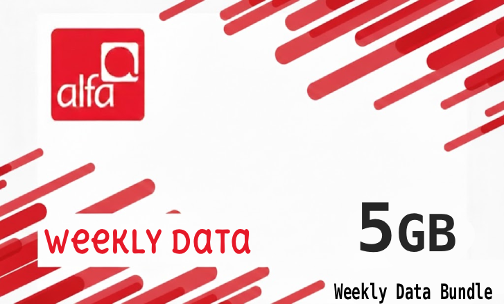 Weekly Data Bundle 5GB