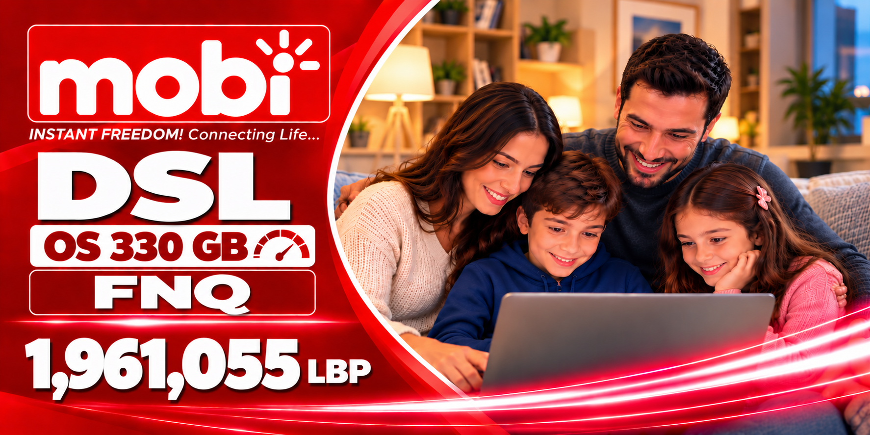 MOBI DSL OS 330 GB FNQ