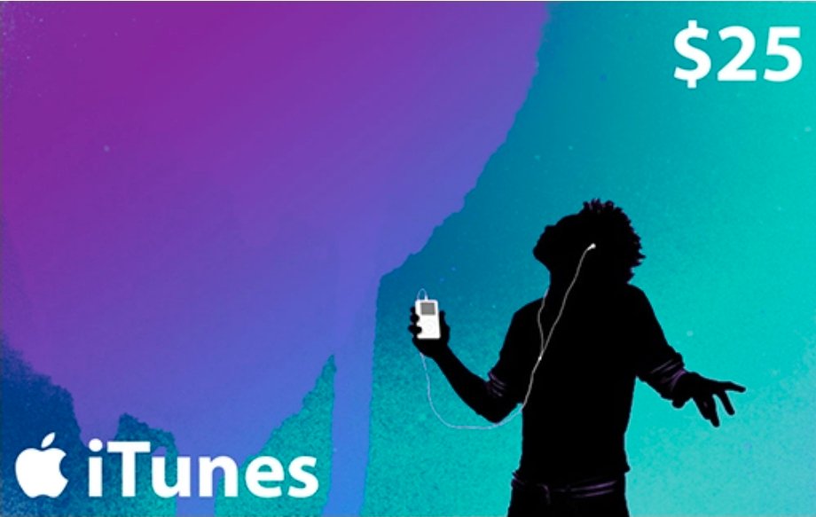 ITUNES 25$ USA