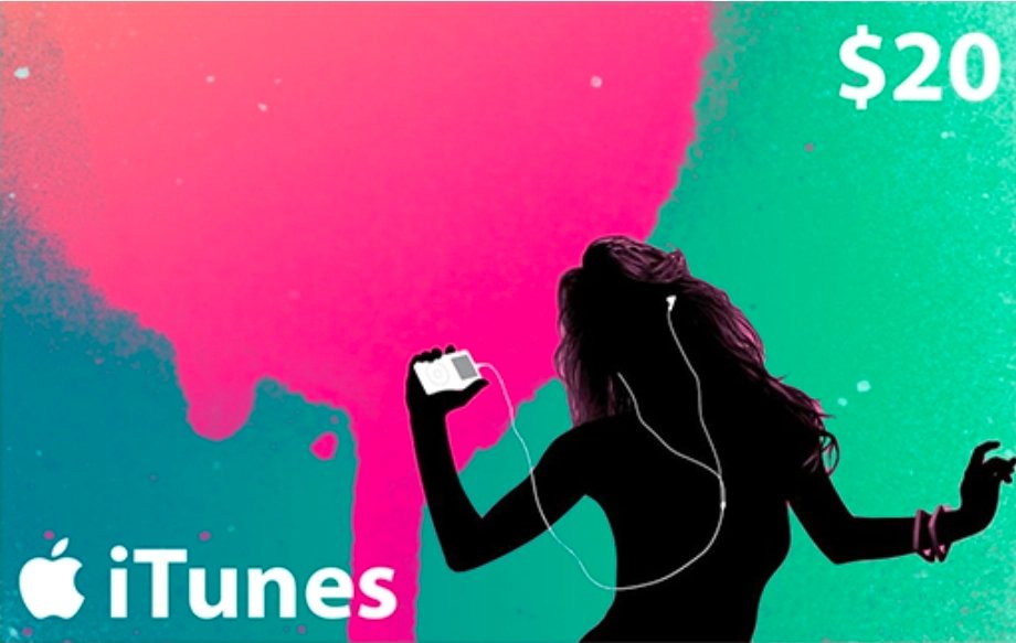 ITUNES 20$ USA