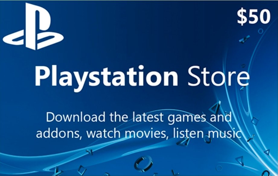 PLAYSTATION USA 50$