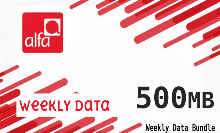 Weekly Data Bundle 500 MB