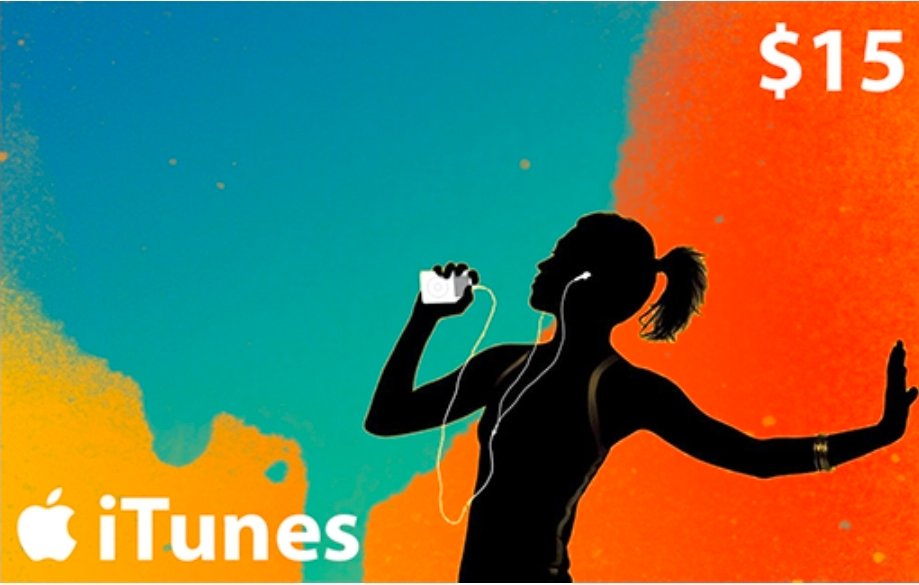 ITUNES 15$ USA
